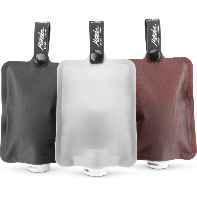 Набор флаконов MATADOR FLATPAK TOILETRY BOTTLE 90 мл 3-хцветный MATFPB3001MLT2